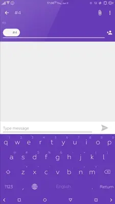 Flat Style Colored Keyboard android App screenshot 0